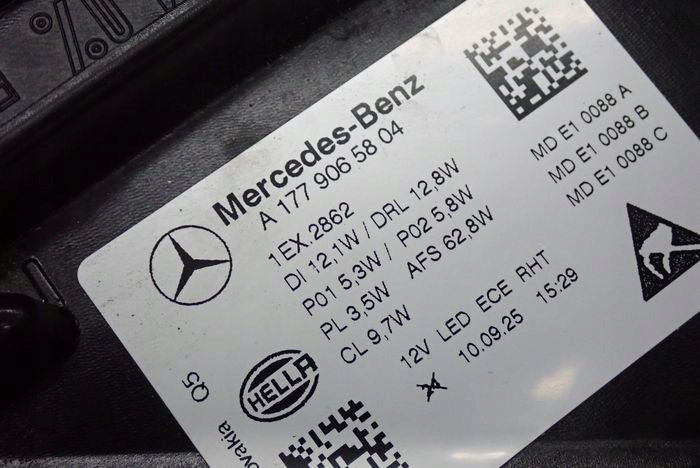 Frontscheinwerfer Mercedes-Benz W177 A1779065804 Rechts Scheinwerfer Headlight SCH3879411012kj