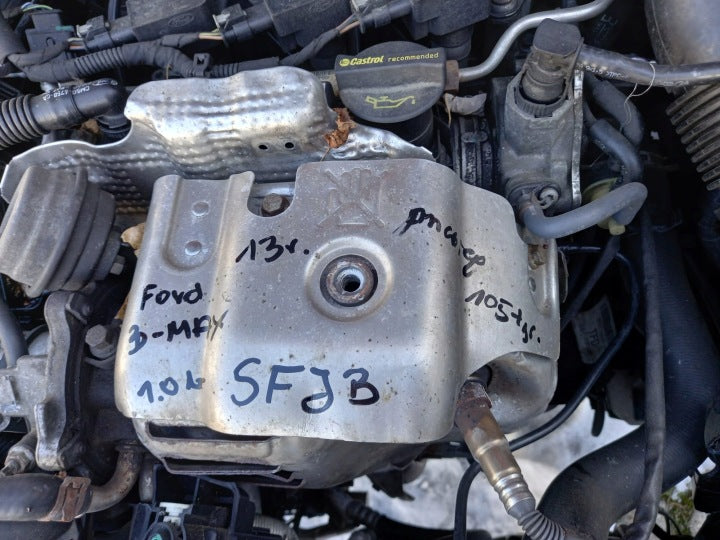 Motor Ford B-Max SFJB 1.0 100PS 74kW 105TKm 2013 Benzin Engine Unkomplett MOT5173531656tw