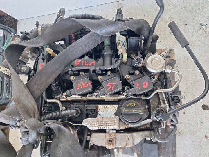 Motor Ford Focus M1DD 1.0 125PS 92kW 150TKm Benzin Engine Unkomplett MOT6215454760zt
