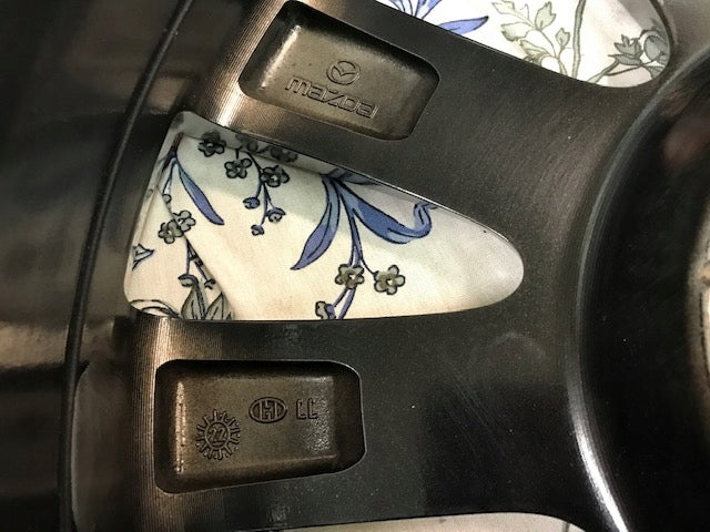 1x Alufelge 18 Zoll 7.0" 5x114.3 45ET Glanz Graphit 9965B37080 Mazda Rim Wheel FEL8481476116kq