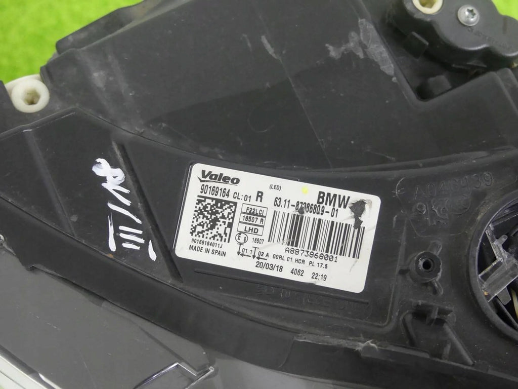 Frontscheinwerfer BMW 2 F22 F23 87386809-01 LED Rechts Scheinwerfer Headlight SCH1565209394kk