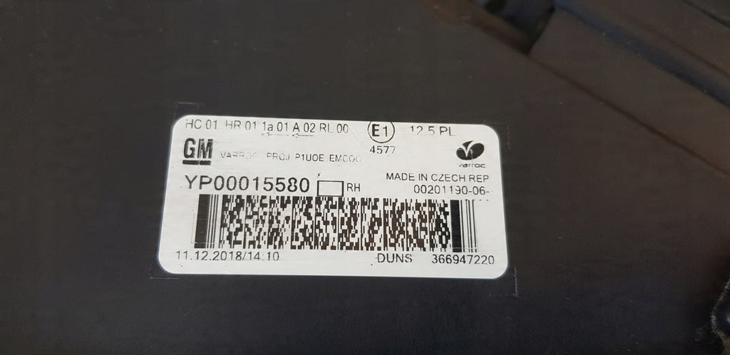 Frontscheinwerfer Opel YP00015580 LED Rechts Scheinwerfer Headlight