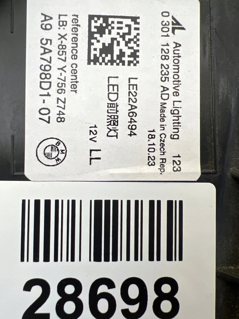 Frontscheinwerfer BMW 5 5A798D1-07 LED Links Scheinwerfer Headlight SCH2397211507tc