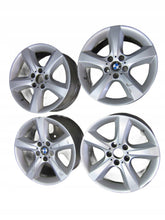 Load image into Gallery viewer, 4x Alufelge 18 Zoll 8.5" 5x120 46ET Glanz Silber 6772243 BMW X5 E70 Rim Wheel FEL3815715860rh