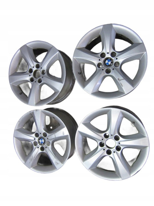 4x Alufelge 18 Zoll 8.5" 5x120 46ET Glanz Silber 6772243 BMW X5 E70 Rim Wheel FEL3815715860rh