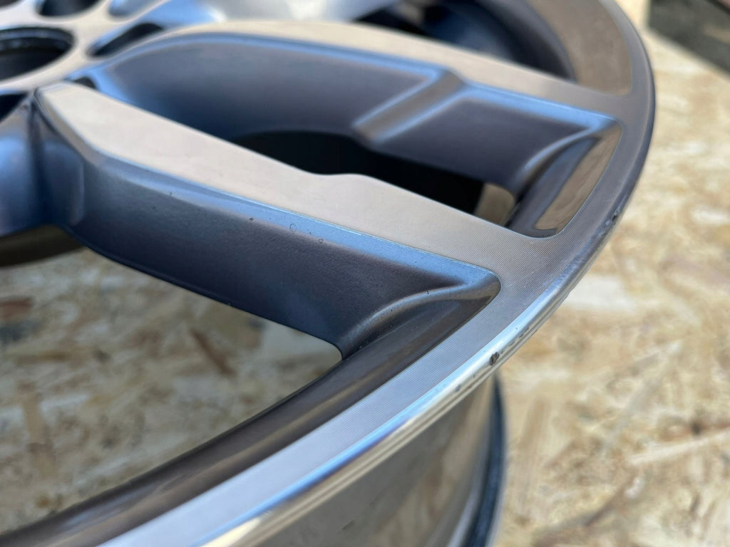 1x Alufelge 19 Zoll 9.5" 5x120 48ET Glanz Graphit 7849662 BMW X3 F25 Mg FEL7884145118fn