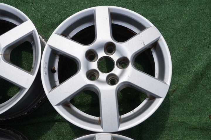 4x Alufelge 15 Zoll 6.5" 5x114.3 50ET Glanz Silber Honda I Z Rim Wheel FEL2363476564ye