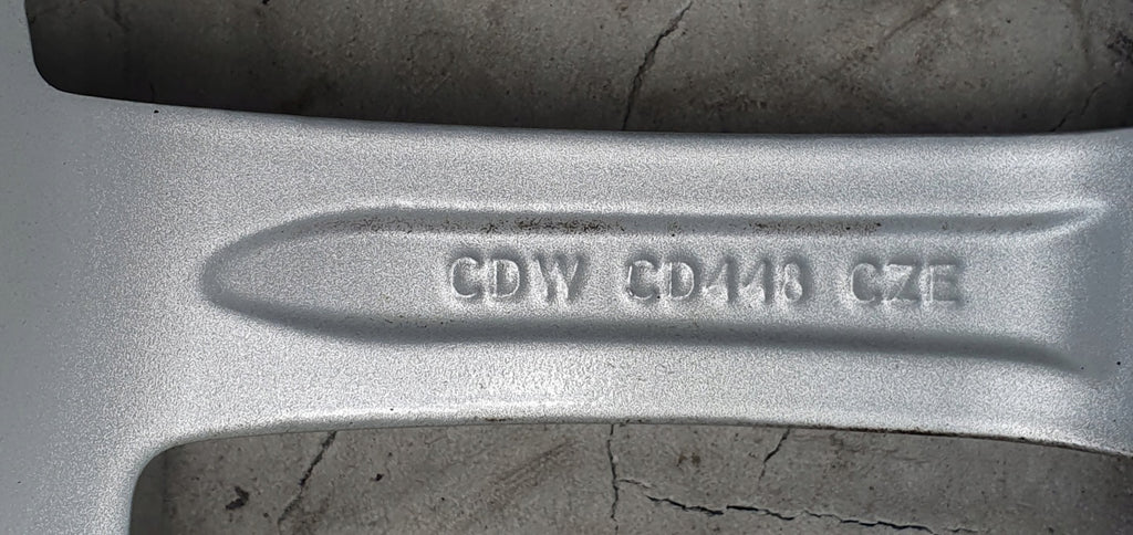 1x Alufelge 18 Zoll 7.0" 5x112 45ET Glanz Silber 57A601025D Skoda Karoq FEL9823715176kd