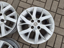 Load image into Gallery viewer, 4x Alufelge 15 Zoll 5.5" 4x100 40ET Glanz Silber 87169090 Nissan Micra I FEL7060816306ou
