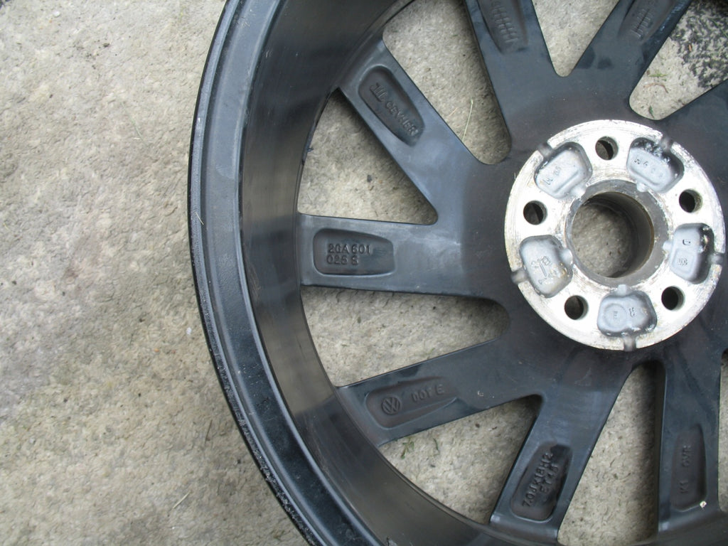 1x Alufelge 18 Zoll 7.0" 5x112 45ET Matt Schwarz 2GA601025S VW T-Roc Rim Wheel FEL4711038886zj