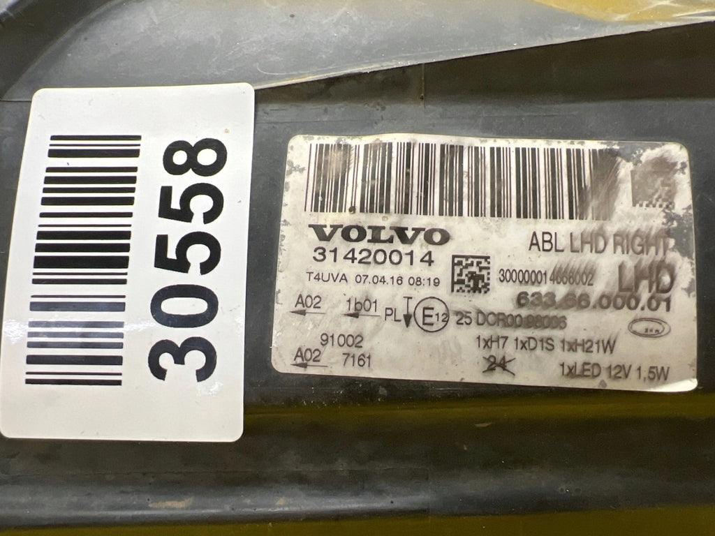 Frontscheinwerfer Volvo V70 S80 31420014 Xenon Rechts Scheinwerfer Headlight SCH6978092001gf