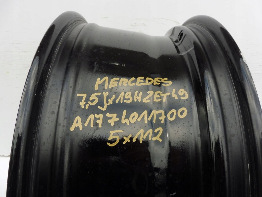 1x Alufelge 19 Zoll 7.5" 5x112 49ET Glanz A1774011700 Mercedes-Benz Cla Amg FEL4785998374ns