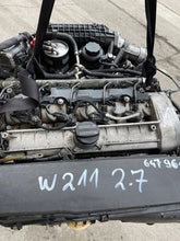 Laden Sie das Bild in den Galerie-Viewer, Motor Mercedes-Benz W211 OM647961 2.7 2000 Diesel Engine Komplett MOT9245607235gy