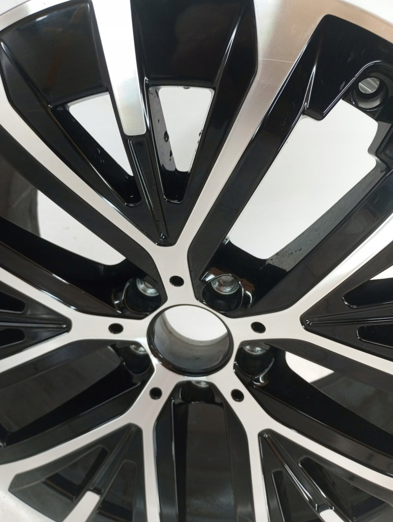 1x Alufelge 19 Zoll 8.5" 5x112 30ET Glanz Schwarz A2144014100 Mercedes-Benz FEL3762252138vf