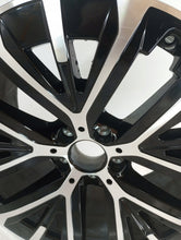 Load image into Gallery viewer, 1x Alufelge 19 Zoll 8.5" 5x112 30ET Glanz Schwarz A2144014100 Mercedes-Benz FEL3762252138vf
