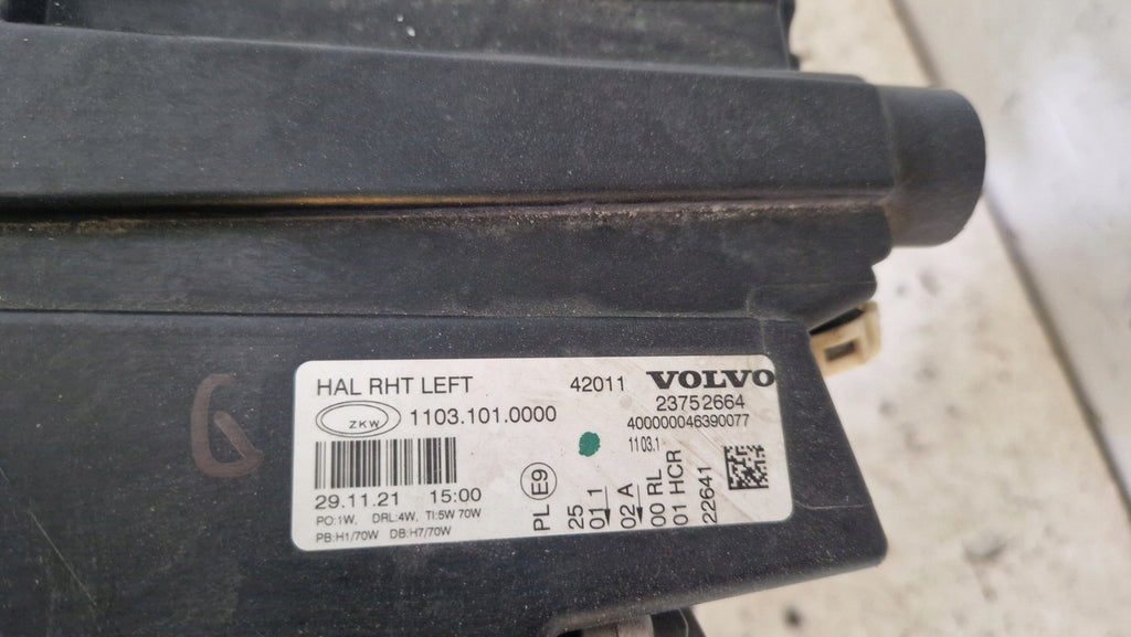 Frontscheinwerfer Volvo 23752664 Links Scheinwerfer Headlight SCH2492964580qw