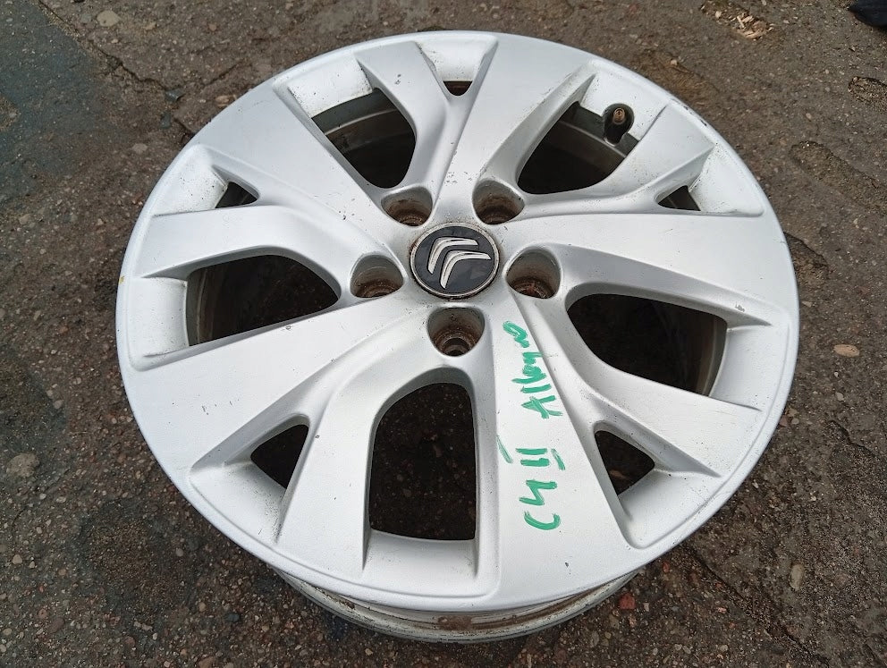 1x Alufelge 16 Zoll 7.5" 5x108 9677069777 Citroën C4 Ii Rim Wheel FEL8664248362rq