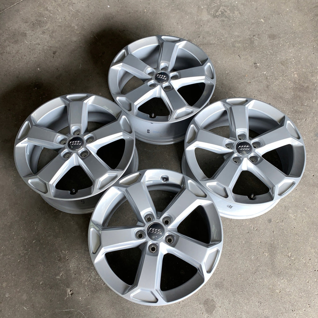 4x Alufelge 17 Zoll 7.0" 5x112 45ET Glanz Silber 81A071497 Audi Q3 Q2 Rim Wheel FEL2785584622ig