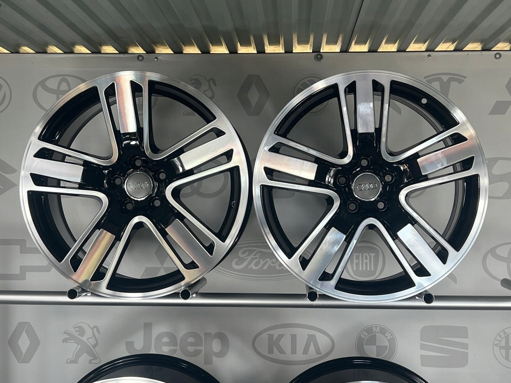 4x Alufelge 19 Zoll 8.0" 5x112 26ET Glanz Schwarz 8T0601025AJ Audi A5 Rim Wheel FEL1172174582uo