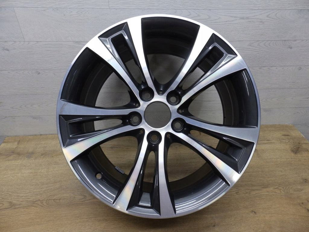 1x Alufelge 18 Zoll 8.0" 5x120 52ET Glanz Silber 6796211 BMW 1 F21 Rim Wheel FEL2721438034wq
