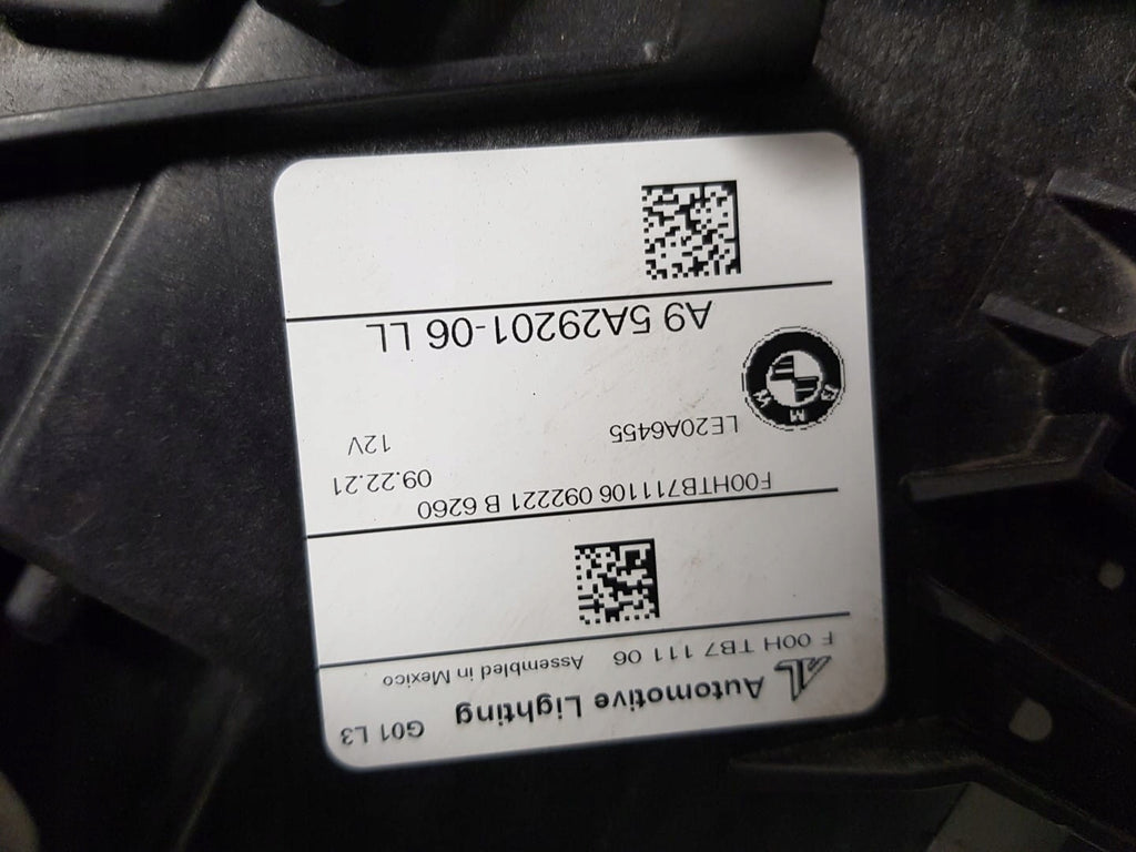 Frontscheinwerfer BMW X3 G01 G02 5A29201 5A29201-06 A95A29201-06 LED Links SCH7618844825gf