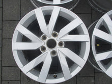 Load image into Gallery viewer, 4x Alufelge 16 Zoll 6.5" 5x112 41ET Glanz Silber 3G0601025A Skoda I Rim Wheel FEL4936431459nv