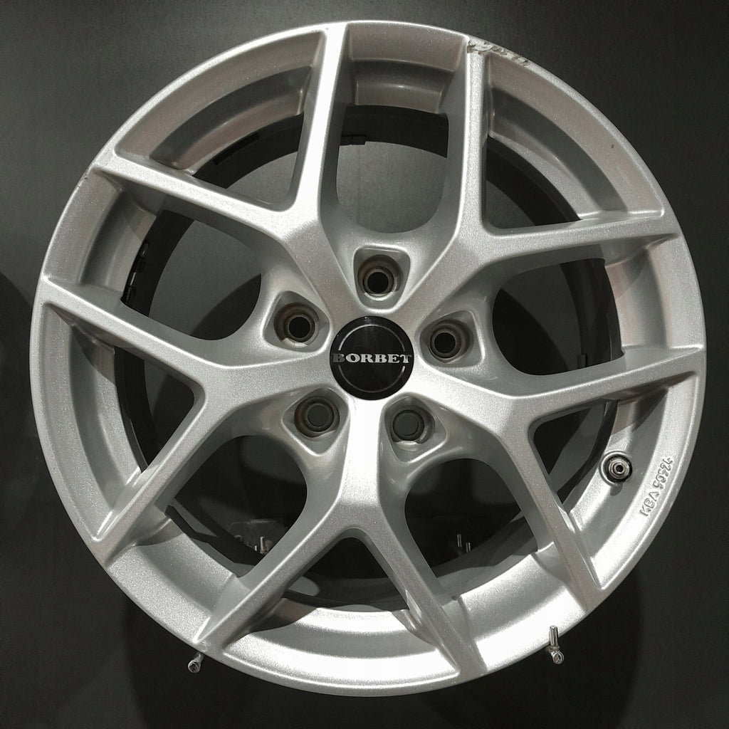 4x Alufelge 16 Zoll 7.0" 5x112 38ET Glanz Silber Audi C6 A4 B7 Mini Rim Wheel FEL7145439386mz
