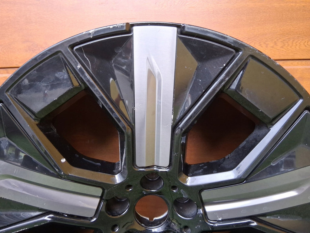 1x Alufelge 21 Zoll 9.0" 5x112 36ET Glanz Schwarz 5A02655 5A41F90 5A02654 BMW Ix FEL3353296294ug