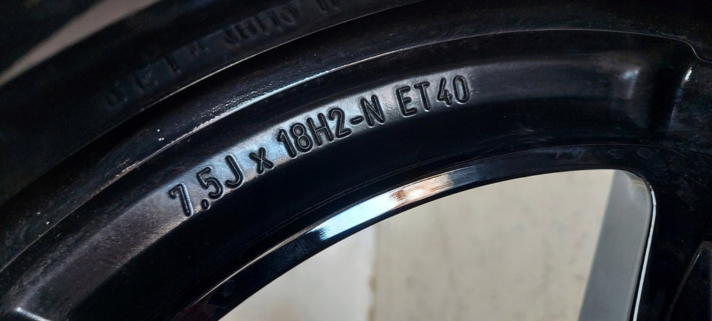 1x Alufelge 18 Zoll 7.5" 5x112 40ET A2064017600 Mercedes-Benz W206 Rim Wheel FEL2198210116vo
