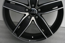 Laden Sie das Bild in den Galerie-Viewer, 4x Alufelge 19 Zoll 8.0" 5x112 49ET Matt Schwarz 8V0601025AS Audi Rim Wheel FEL2898606130rd