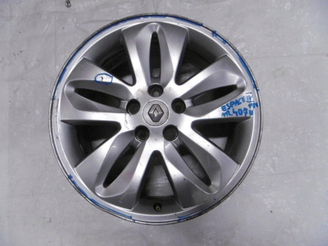 1x Alufelge 17 Zoll 7.0" 5x108 Renault Espace Iv Rim Wheel