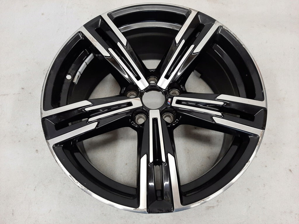 1x Alufelge 18 Zoll 8.5" 5x112 40ET Glanz Schwarz 8746632 BMW G21 G22 G20 FEL7861734678wq