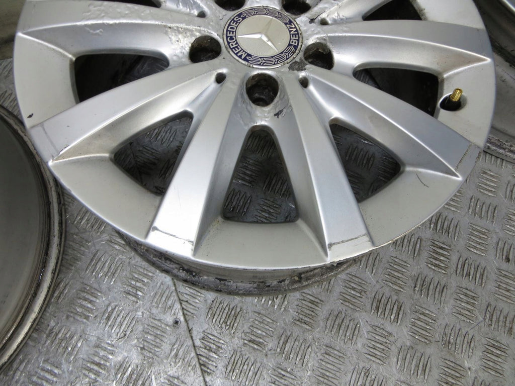 4x Alufelge 16 Zoll 6.5" 5x112 A2464010202 Mercedes-Benz W246 Rim Wheel FEL6170467273aa
