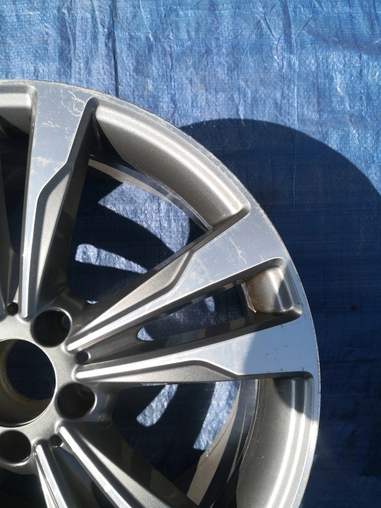 1x Alufelge 19 Zoll 9.5" 5x112 48ET Glanz Grau A2184012602 Mercedes-Benz Cls FEL7154831704aw