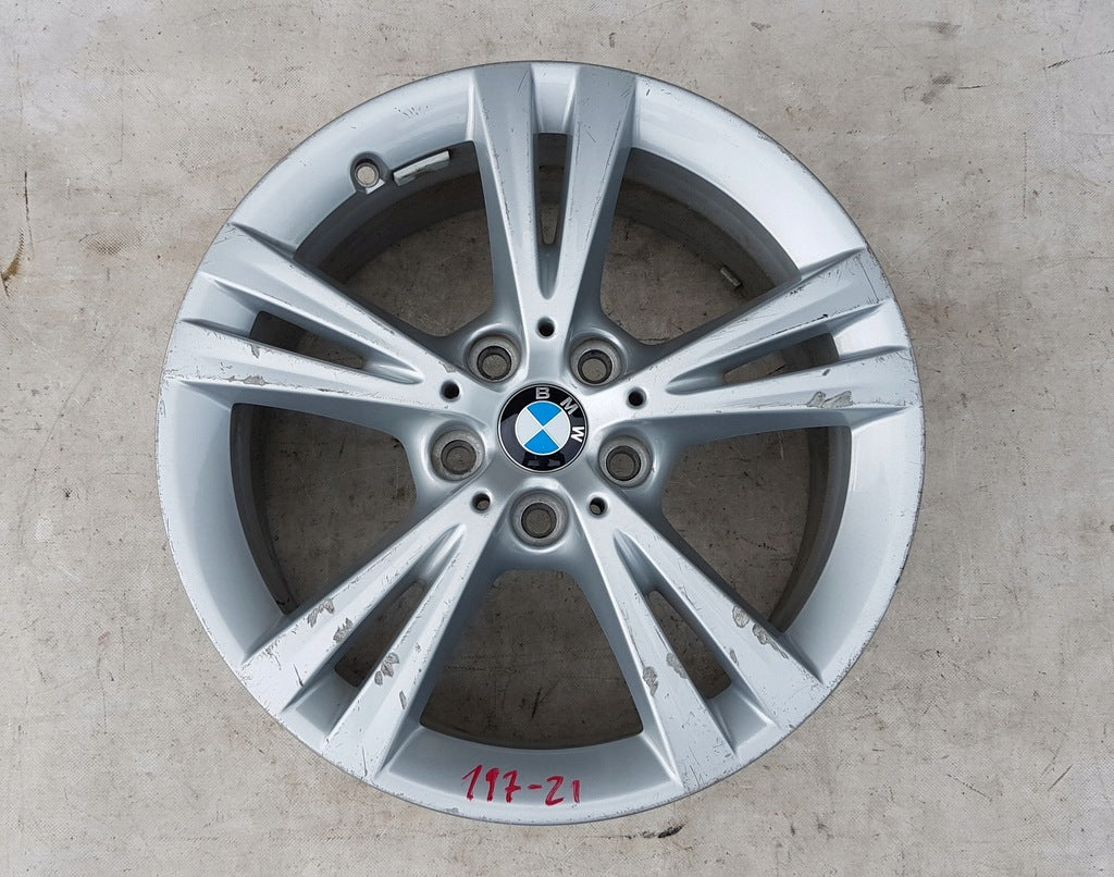 1x Alufelge 17 Zoll 7.5" 5x112 54ET Glanz Silber 6855086 BMW 2 F45 F46 Rim Wheel FEL4289385389xt