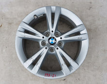 Laden Sie das Bild in den Galerie-Viewer, 1x Alufelge 17 Zoll 7.5&quot; 5x112 54ET Glanz Silber 6855086 BMW 2 F45 F46 Rim Wheel