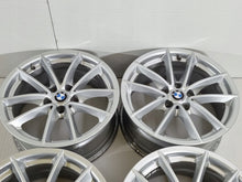 Laden Sie das Bild in den Galerie-Viewer, 4x Alufelge 17 Zoll 7.5" 5x112 27ET Glanz Silber 6868217 BMW G30 Rim Wheel FEL1981362347er