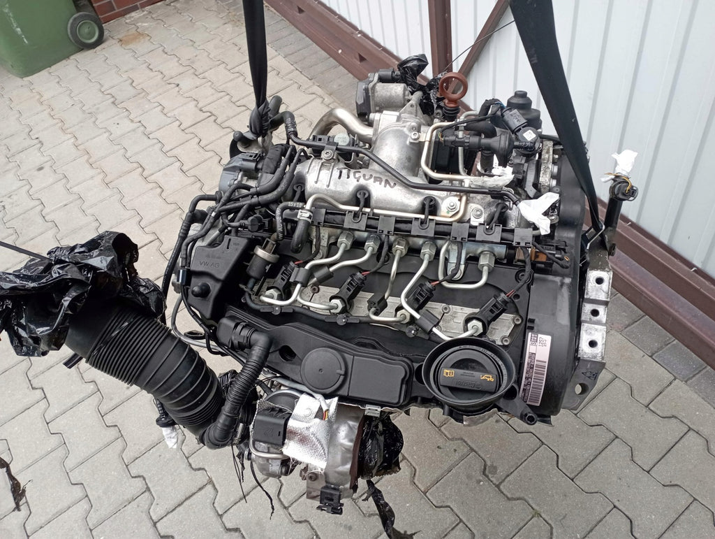 Motor VW Tiguan CBA 2.0 TDI 177TKm 2008 Diesel Engine Komplett