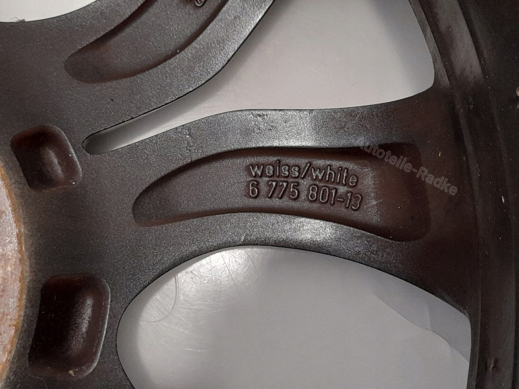 1x Alufelge 17 Zoll 7.0" 4x100 48ET Silber 6775685 Mini R59 R50 Rim Wheel