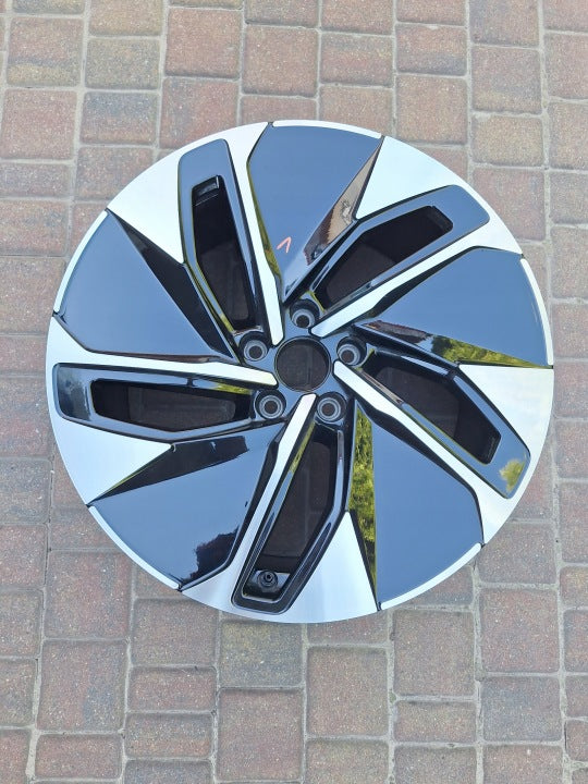 1x Alufelge 19 Zoll 8.0" 5x112 45ET Glanz Schwarz 11A601025 VW Id.4 Rim Wheel FEL2361741453we
