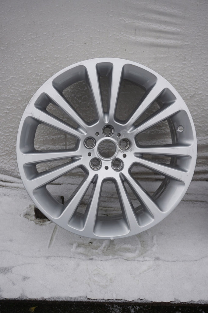 1x Alufelge 19 Zoll 8.0" 5x108 45ET Glanz Silber GX631007HB Jaguar Rim Wheel FEL3999403379my