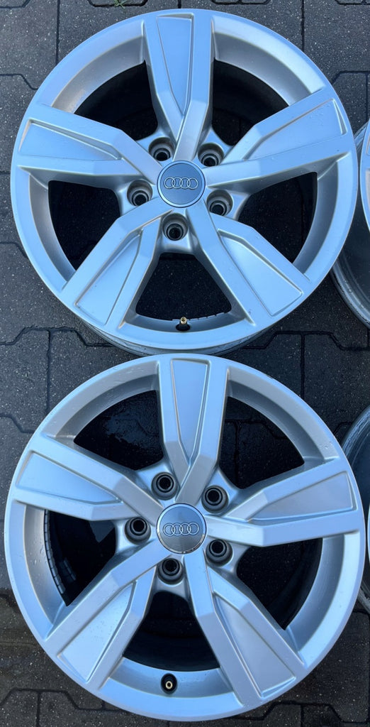 4x Alufelge 16 Zoll 7.0" 5x112 35ET Glanz Silber 8W0601025A Audi Rim Wheel FEL3249603263ci