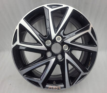 Load image into Gallery viewer, 1x Alufelge 16 Zoll 6.0" 5x100 50ET Glanz Schwarz PW457-0D004 Toyota Corolla FEL2158792190db