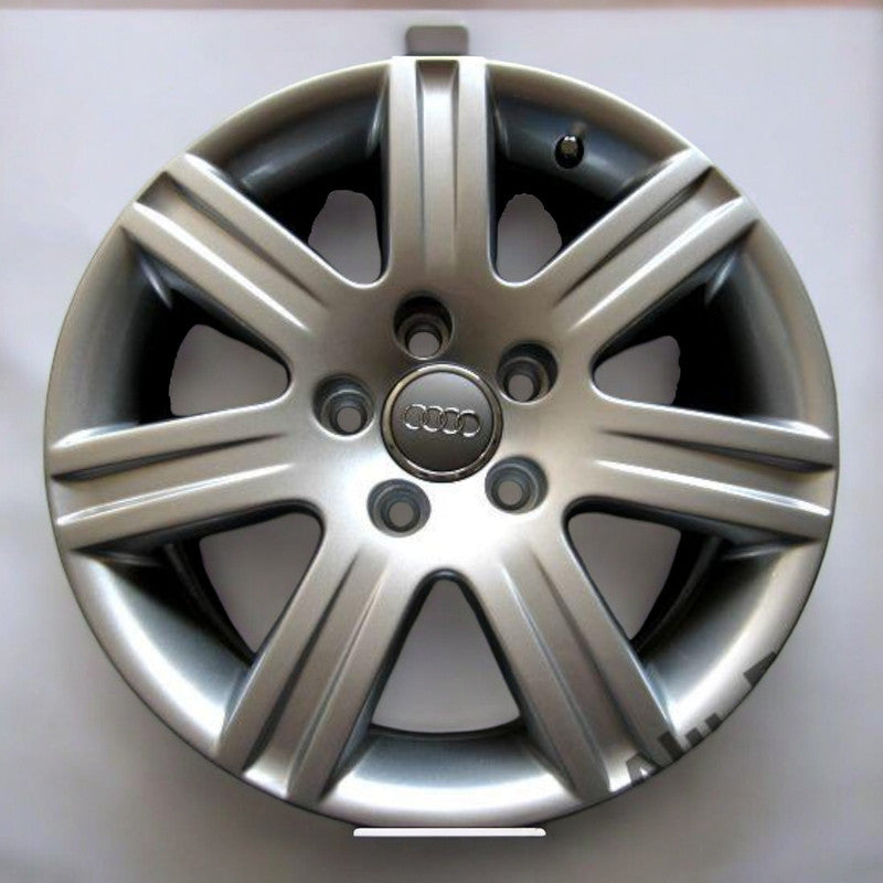 1x Alufelge 16 Zoll 7.5" 5x112 45ET Silber 4F0601025 Audi A6 A4 Rim Wheel