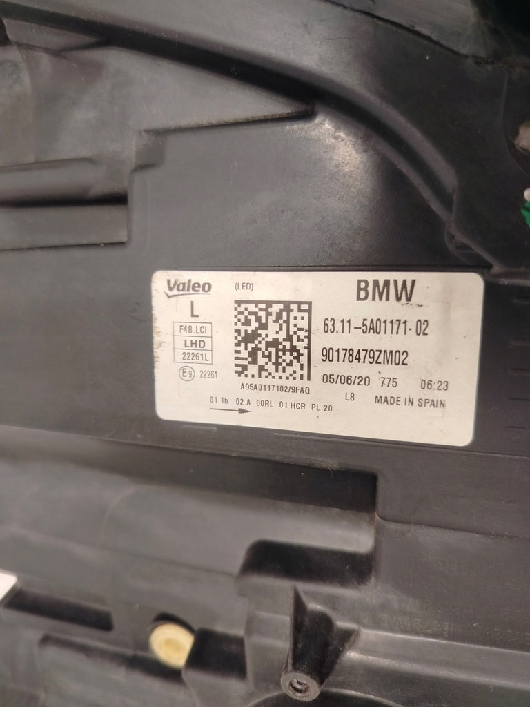 Frontscheinwerfer BMW X1 F48 5A01171-02 Full LED Links Scheinwerfer Headlight SCH8090876127rp