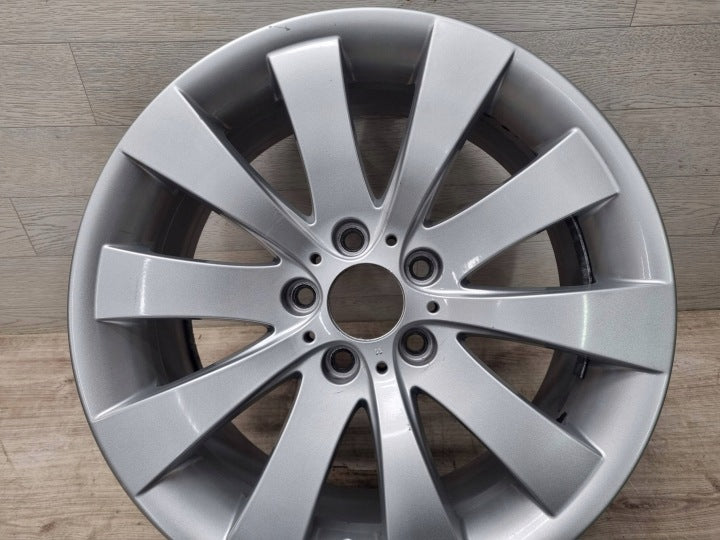1x Alufelge 18 Zoll 8.0" 5x120 30ET Glanz Silber BMW 5 F10 F07 Rim Wheel FEL6014557482wv