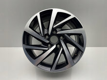 Load image into Gallery viewer, 1x Alufelge 16 Zoll 6.5&quot; 5x112 46ET Glanz Schwarz 5G0601025DM VW Golf Vii