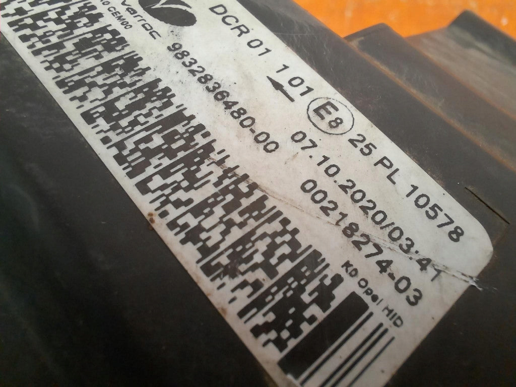 Frontscheinwerfer Opel Vivaro C Zafira Life 00218274-03 Rechts Headlight