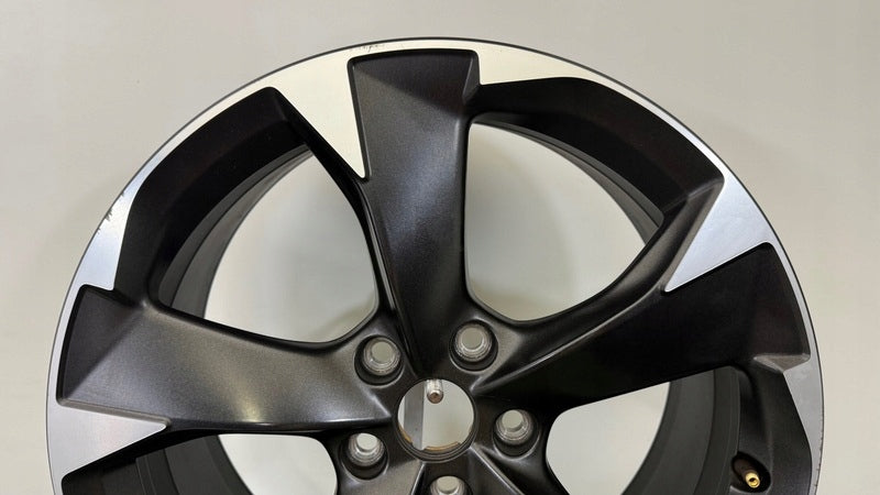 1x Alufelge 18 Zoll 7.5" 5x112 46ET Glanz Schwarz 5FA601025H Seat Rim Wheel FEL1190061909ia