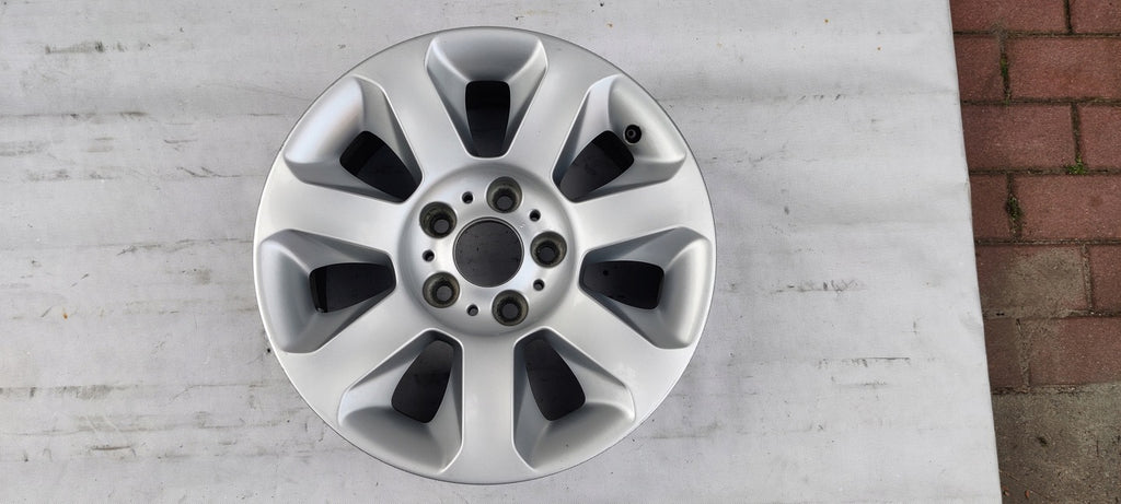 1x Alufelge 16 Zoll 7.0" 5x120 20ET Glanz Silber 6758774 BMW E39 E60 E61